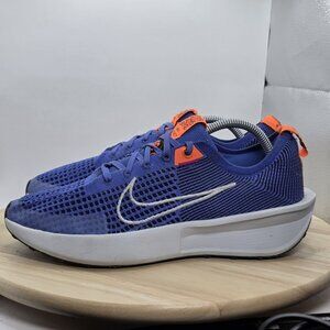 Mens Size 9 - Nike Interact Run FD2291-404 Blue White Low Top Athletic Shoes